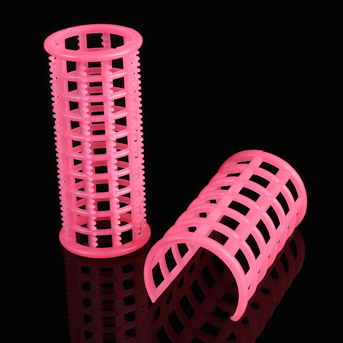15pcs/Set Plastic Hair Curler Roller Large Grip Styling Roller Curlers Hairdressing DIY Tools Styling Home Use Hair Rollers