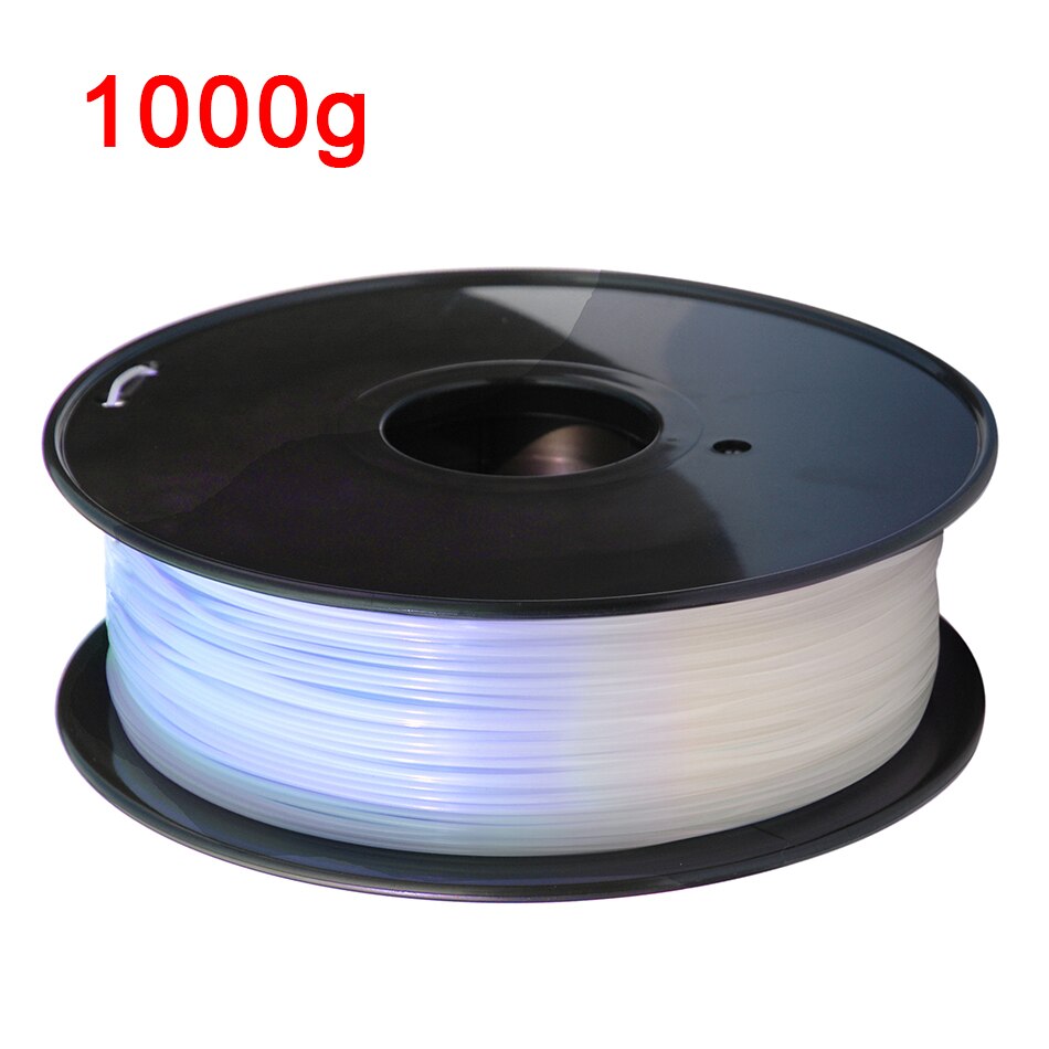 PLA Light Change Color 3D Printer Filament Printing Material Sublimation Plastic White to Pink Yellow Blue PLA for 3D Printer: WH to blue 1kg