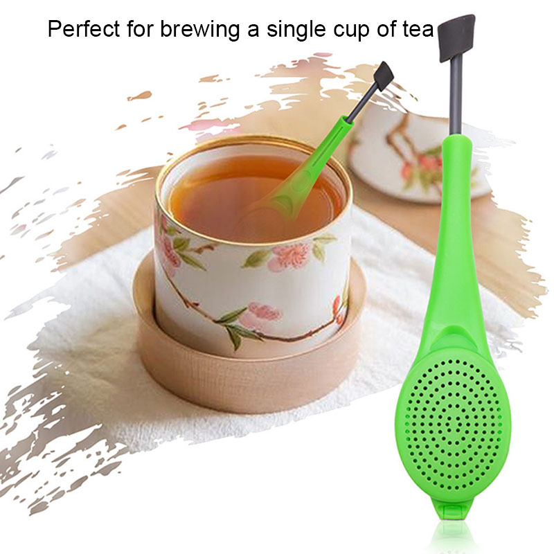 TEENRA Tea Infuser Builtin Plunger Plastic Tea Ba... Grandado