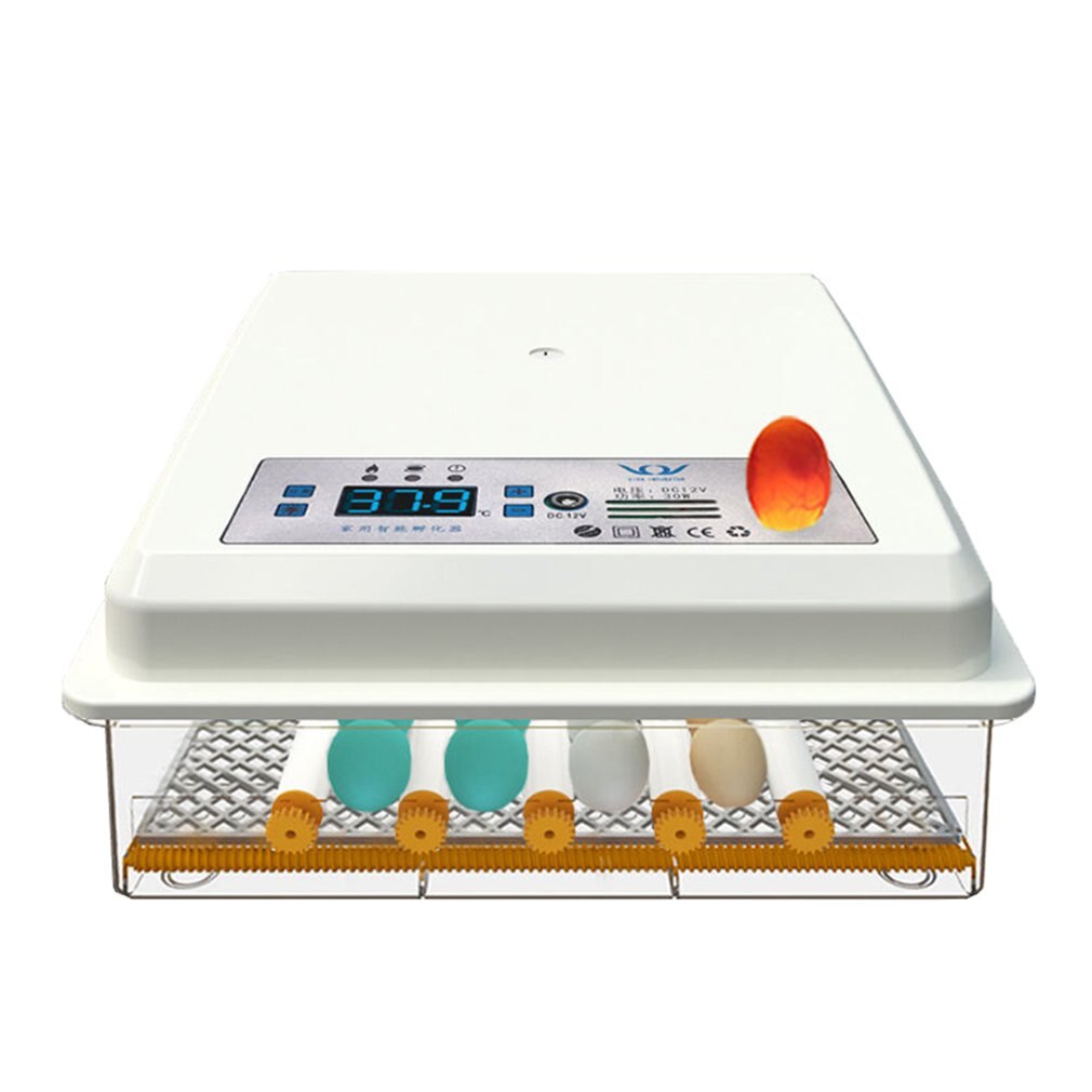 220V Eggs Incubator Brooder Bird Quail Chick Hatchery Incubator Poultry Hatcher Turner Automatic Farm Incubation Tools