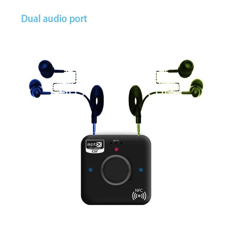 B7 Plus – récepteur et transmetteur Audio Bluetooth APTX LL, Port Audio pour Android