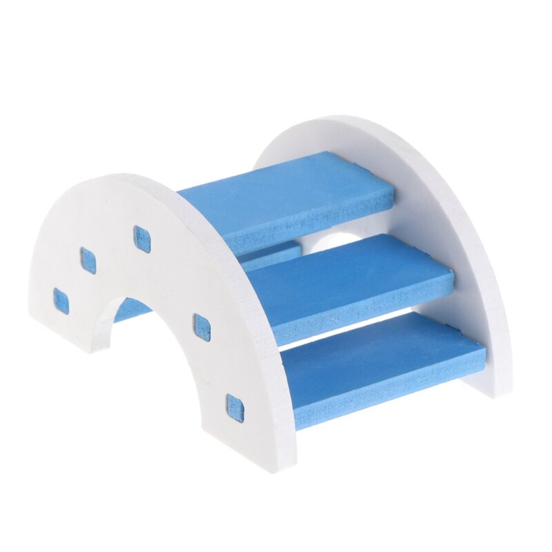 Hamster leksak trä pvc bro gungbräda litet djur husdjur marsvin ekorre rolig