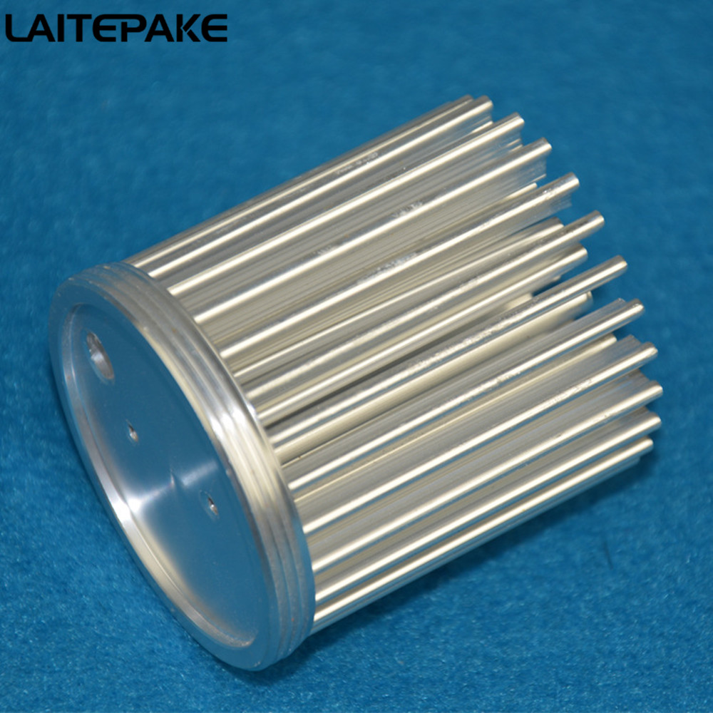 5 stk diy ledet-kjøleribbe  a1070 ren aluminium  d52*h25mm kjøleribber radiator til 3w-20w ledet vokse chip kolbe kjøligere kjøling