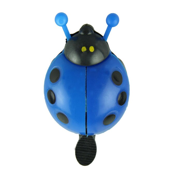 Cute Bicycle Bell Bike Bell Cartoon Ladybug Cycling Bell Outdoor Ridding Accessories Sports Bike Ring Child Riding Equipment: Blue 