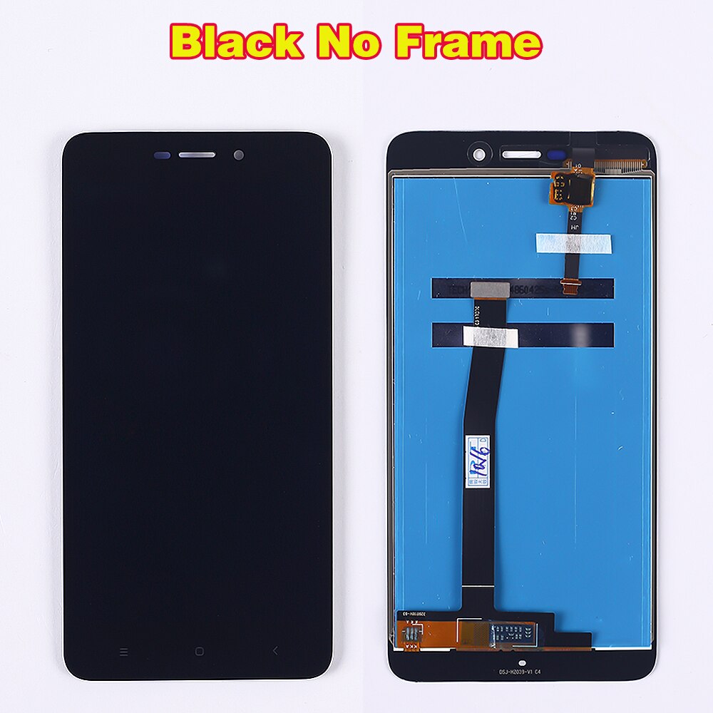 100% testé écran LCD pour Xiaomi Redmi 4A 5.0 pouces écran tactile 1280*720 numériseur cadre d'assemblage avec verre trempé gratuit