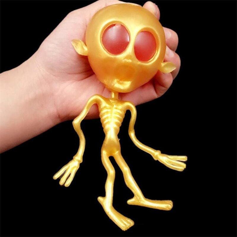 1pc halloween avaruusolio puristaa huijauslelut alien silmämunat räjähtää nukke tuuletus pursotus lelut gadgetit stressiä vähentävä lateksi temppu