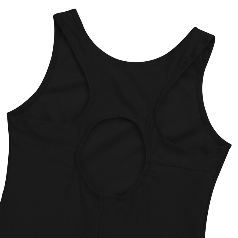 Børn piger gymnastik trikot ærmeløse ballet trikoter til piger sport jumpsuit unitard børn trænings dansetøj