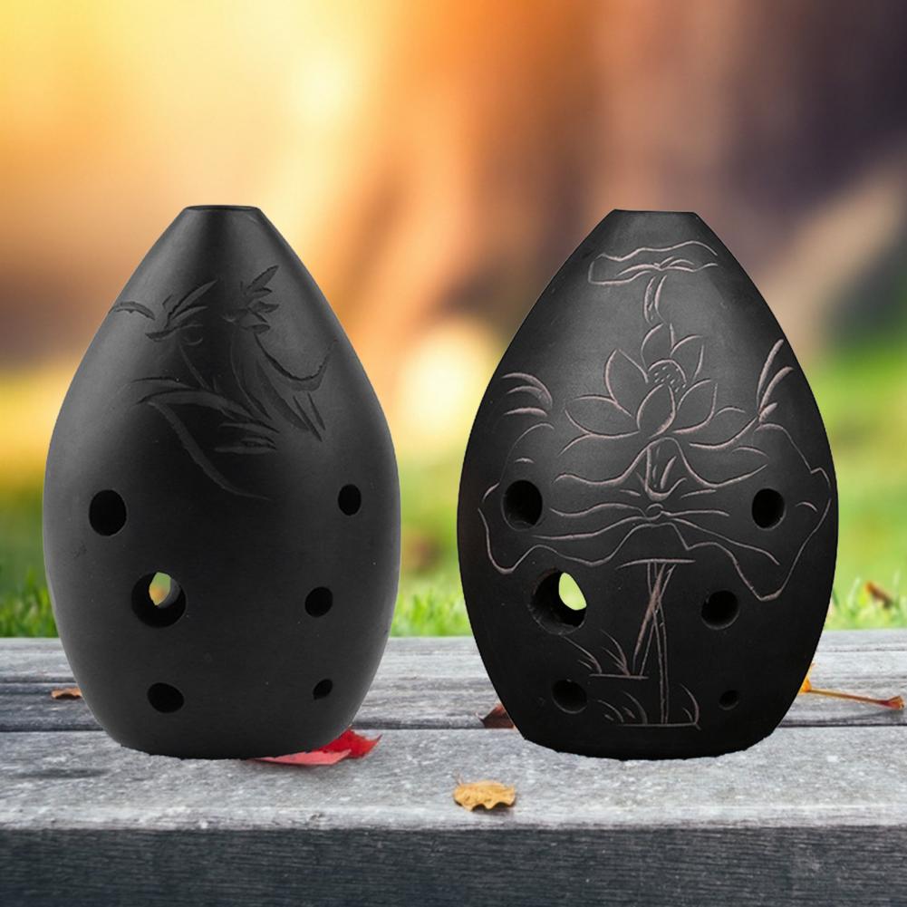 Vantage Chinese Fluit Draagbare Klei Xun 8 Gaten Xun Instrument Voor Muziek Ocarina