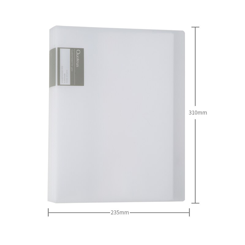 Deli 72458Series Information Booklet A4 Multi-layer Insert Folders Folders Papers Stationery Student Office Transparent Bag