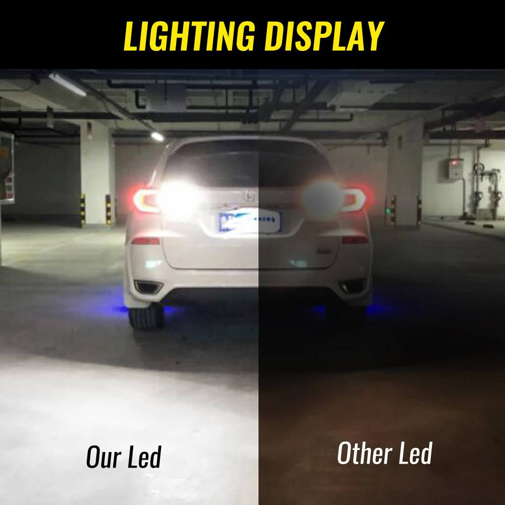 2Pcs 1156 BA15S P21W Led Auto Staart Lamp Remlichten Reverse Lamp Dagrijverlichting Signaal Light Auto Achteruitrijcamera turn 100W