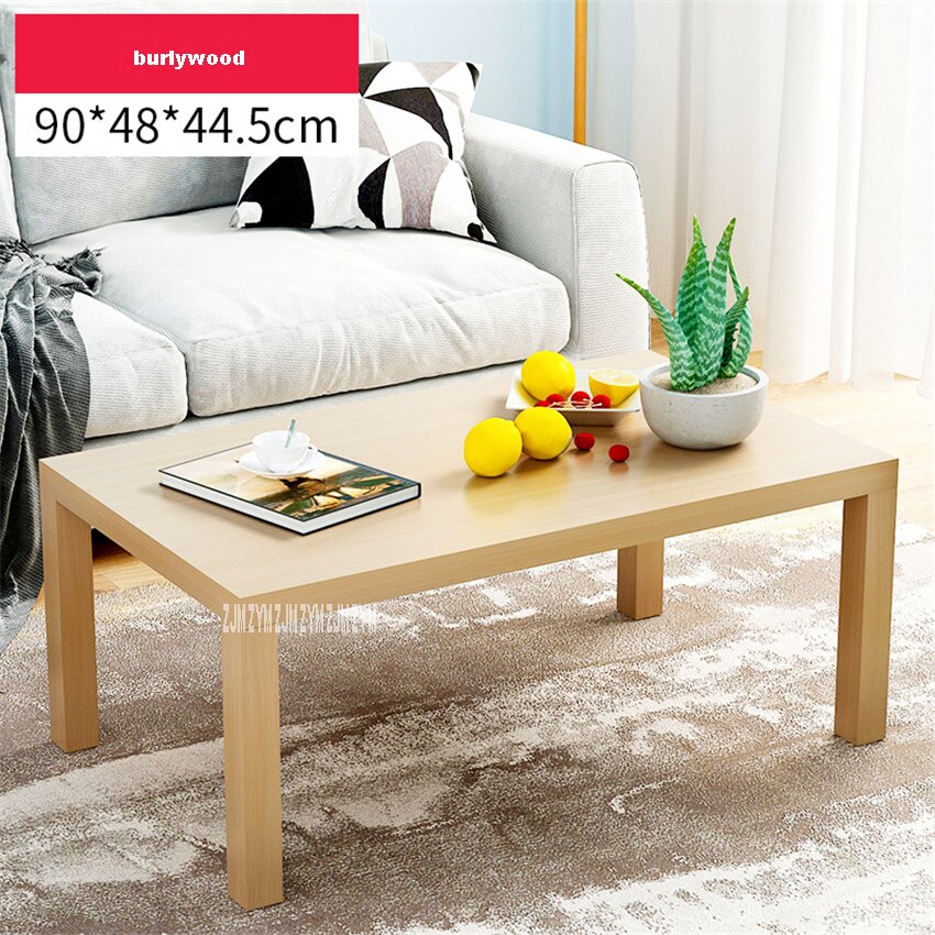 End Table Multifunctional Rectangular Tea Table Simple Living Room Tea Table Honeycomb Panel Side Table: burlywood