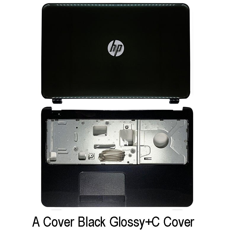 Dla HP 15-G 15-R 15-T 15-H 15-Z 250 255 G3 LCD do laptopa pokrywa tylna/pokrywa przednia/zawiasy/wielkie litery podpórce pod nadgarstki/dolna obudowa 761695-001 749641-001: AC type2