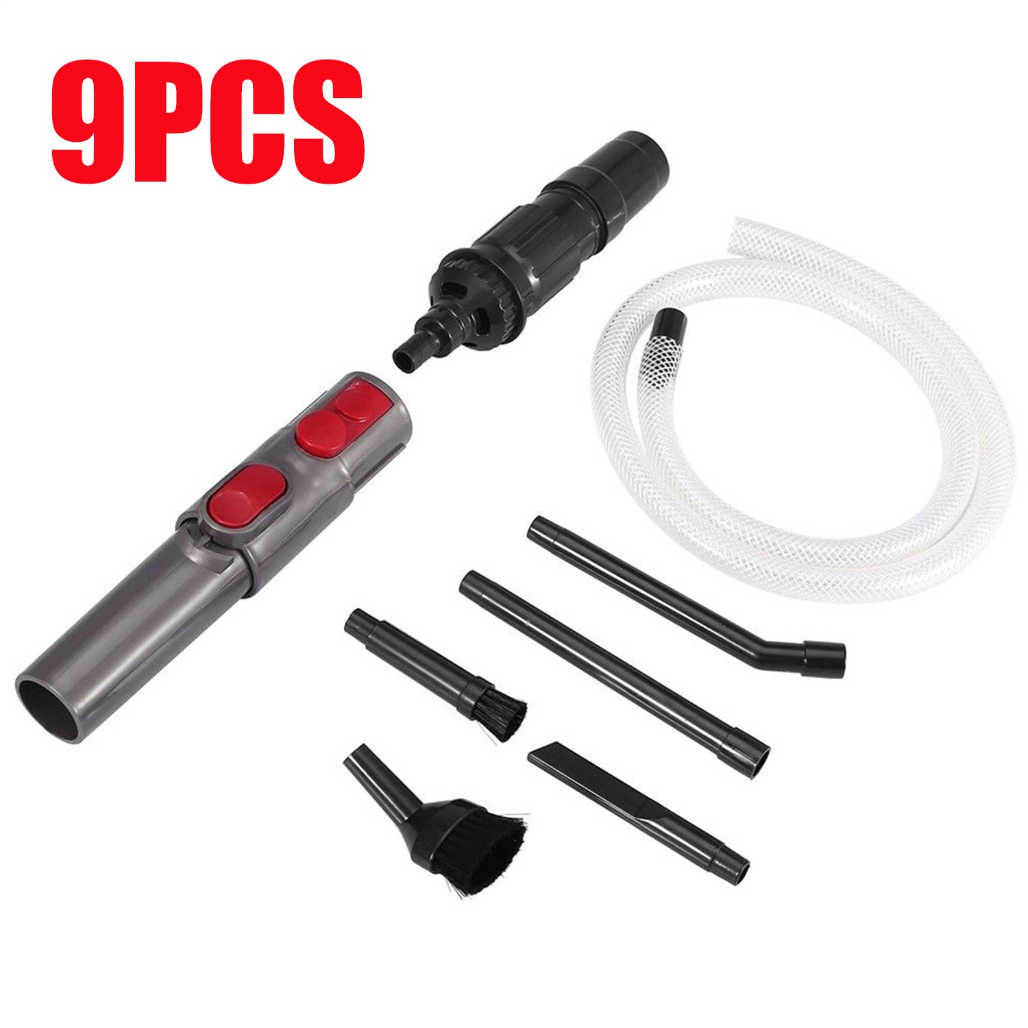 9x Car Vehicle Attachment Cleaning Tools Replacement Kit For Dyson V7 V8 V10 Vacuum Cleaner multi-functional micro-cleaning