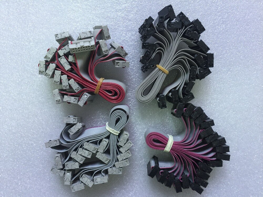 One lot 10pcs led display data cable 16p short cable for led modules indoor outdoor 18cm flat cable for led panels 16P cable