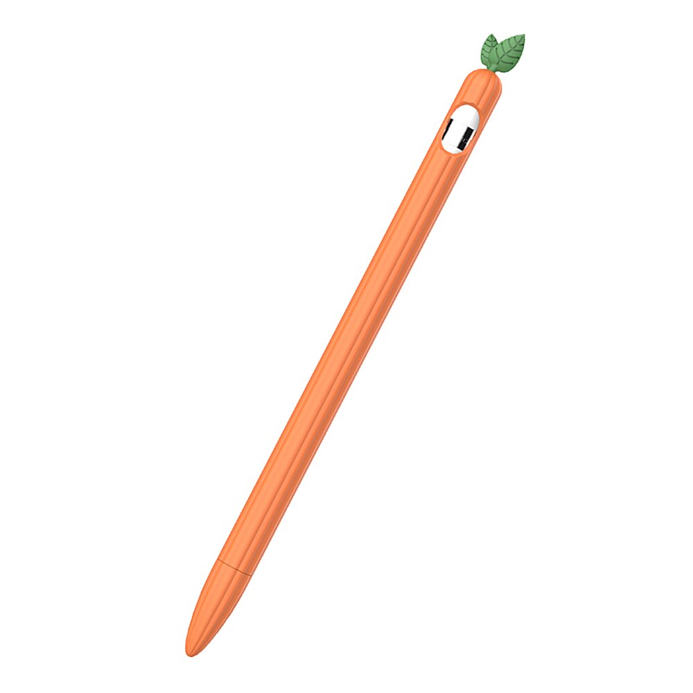 Weiche Silikon Fall Für Apple Bleistift 1 2 Fall Kompatibel Für IPad Tablet Touch Pen Stylus Schutzhülle Abdeckung Anti-verloren: For 1st 01