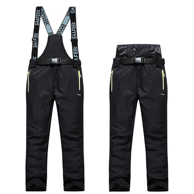 thick warm womens ski suits ski jacket women snowboard jacket pants winter ski suit waterproof outdoor cheap ladies wear: Pants 1 / L