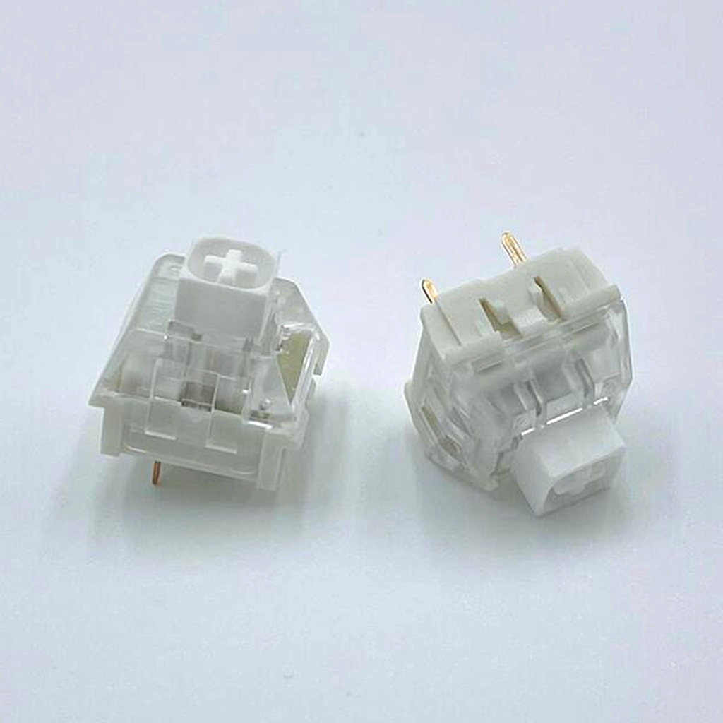 GGBOY Kailh Box biały DIY niestandardowy mechaniczny klik na klawiaturę biały kompatybilny wiśniowy MX SMD RGB 3 Pins przełączniki dotykowe