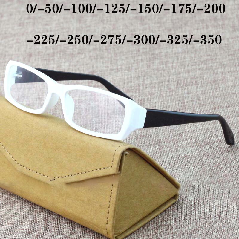 Cubojue montature per occhiali bianche uomo donna mioppia occhiali uomo Unisex piccoli occhiali stretti occhiali per moda ottica Nerd