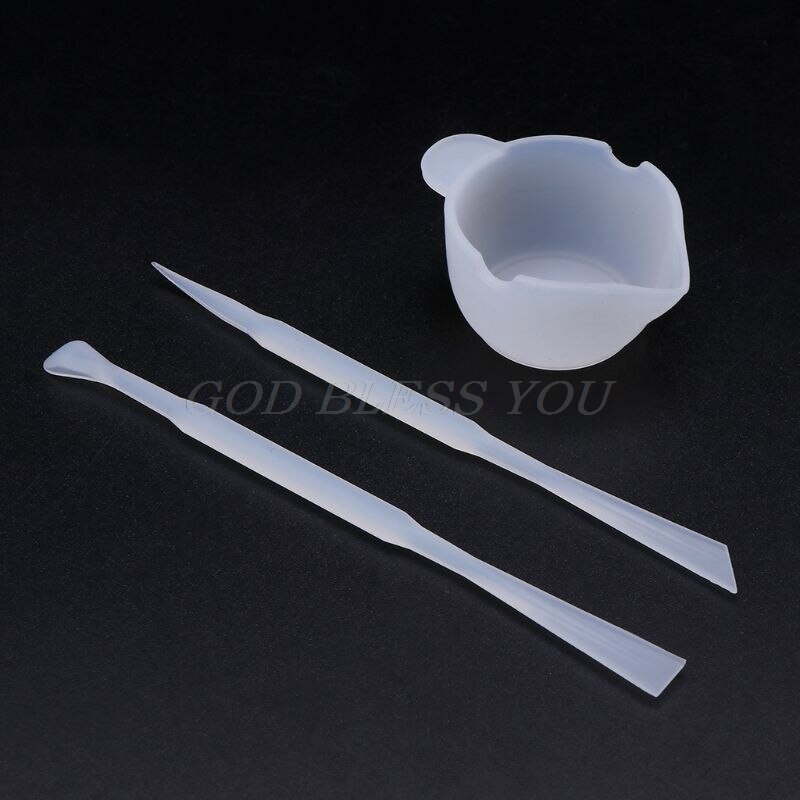 Juego de utensilios de resina epoxi para hacer joyas, juego de moldes de silicona para hacer bisutería, accesorios hechos a mano, 1 Juego: 1