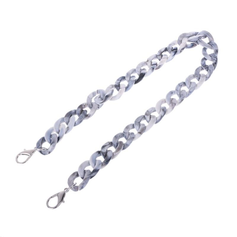 Resin Chain Replacement Handle Shoulder Crossbody Handbag Bag Strap 60-120cm: 20-120cm