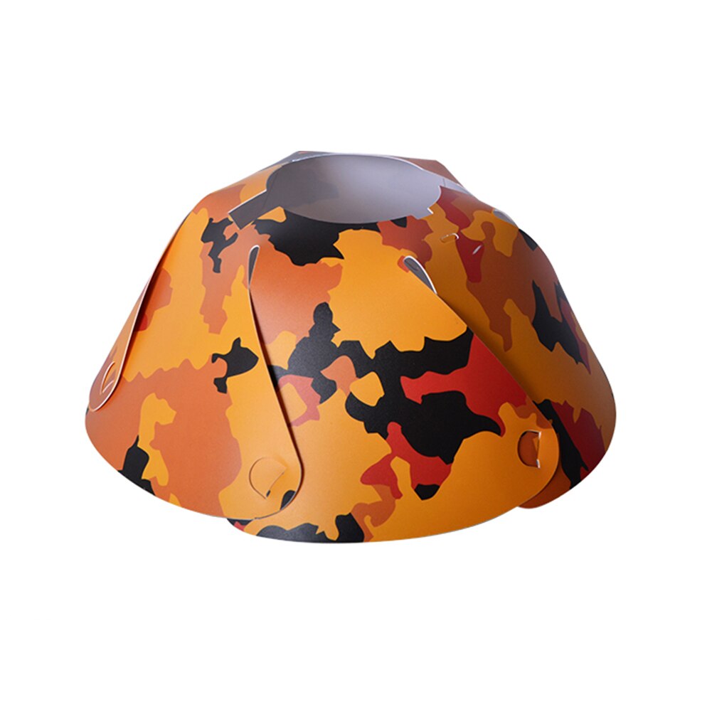 Camping Light Hood Cap Shade Cover Cone Shape Camouflage PVC Tent Lantern Lamp Travelling Easy Carrying Durable Accessories
