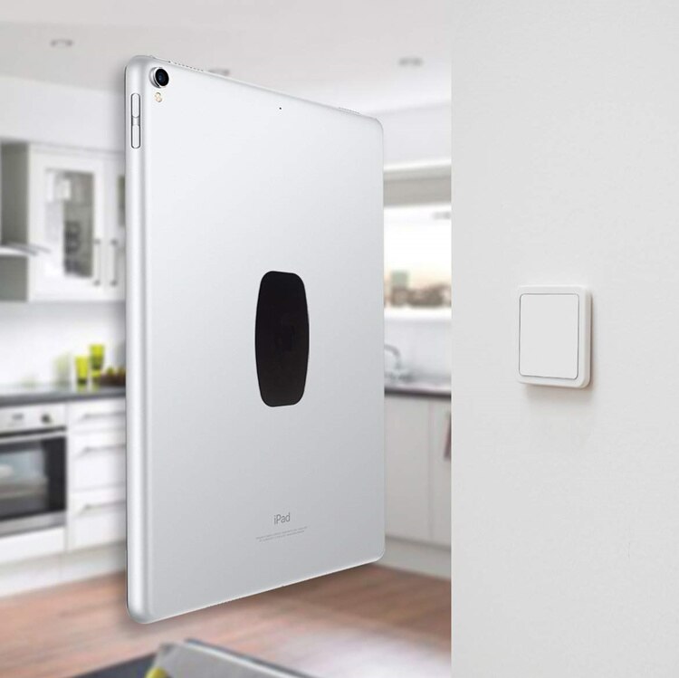 Wall Mount Tablet Stand Screen 360° Rotating, Tablets Holder Tilt Angle 90° Support 7-13 inch Tablet PC: K8 -White