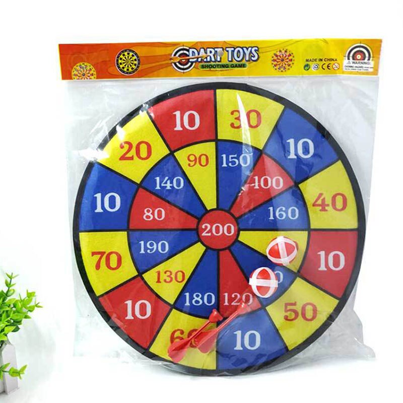 Indoor Party Props Darts Games Child Dartboard Boards Toys Sport Double Target Dart Fabric Plate Dart Board Set Fitness Game Toy