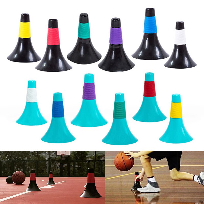 Thicken Obstacle Sign Sport Cones Football Training Cones Marker Horn EDF88