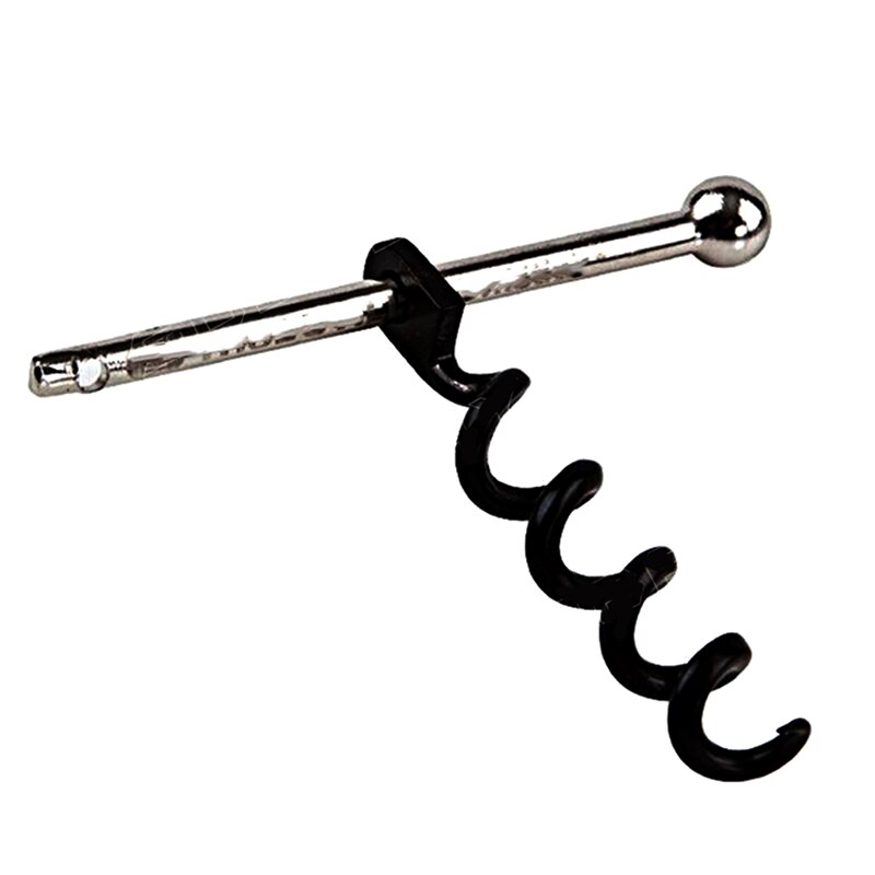 Mini Wijn Corkscrew Outdoor Kurkentrekker Met Sleutelhanger Draagbare Roestvrij Stalen Metalen Kurkentrekker Thuis Keuken Wijn Corkscrew