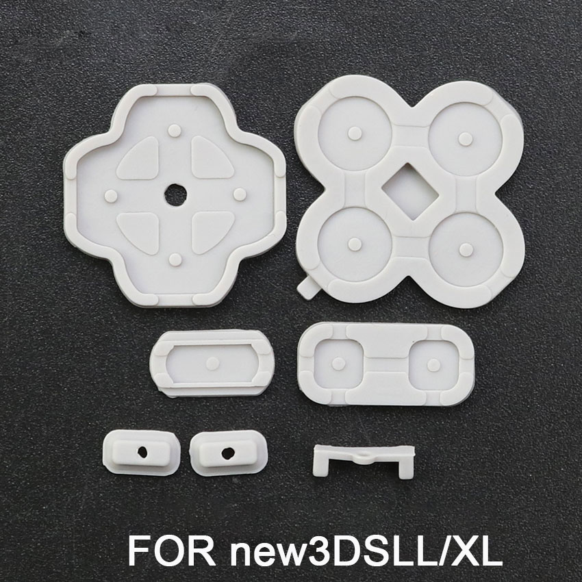 Cltgxdd 1 Set Game Console Reparatie Onderdelen Geleidende Siliconen Pads Voor Gb Gba Sp Gbc Ndsl Ps4 3ds Ps3 Xbox 360 Ndsi Soft Pads: Rood