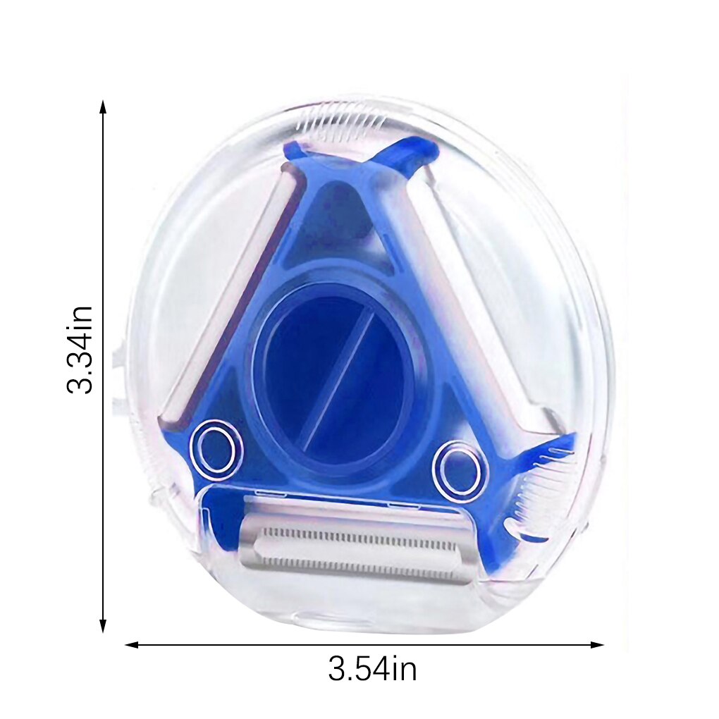 Rasp Rvs 4 Zijdig Shredder Met Container Keuken Accessoire Handvat Kleur Willekeurige: NO5