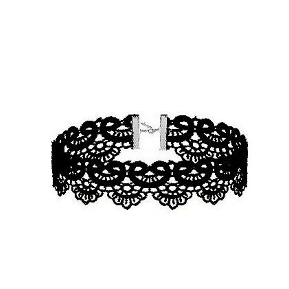 Dame chokers blad dusk kvinner hals smykker tilbehør jente blonder gotisk vintage sexy fløyel rose perler blomsterhalskjede