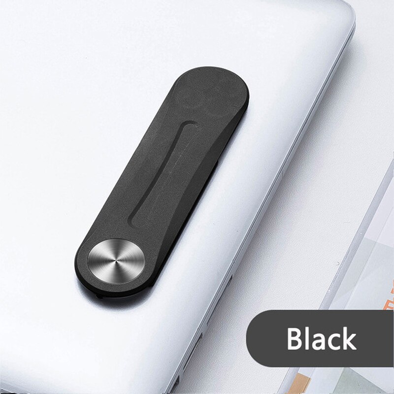 LOVEBAY Laptop Screen Support Holder Dual Monitor Display Clip Plastic Sticky Magnetic Notebook Computer Expansion Bracket: black