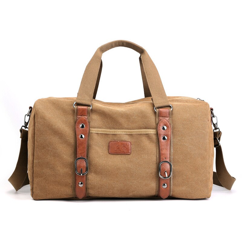 Bolso de mano deportivo para hombre, bolsa de viaje neutral para actividades al aire libre: Coffee