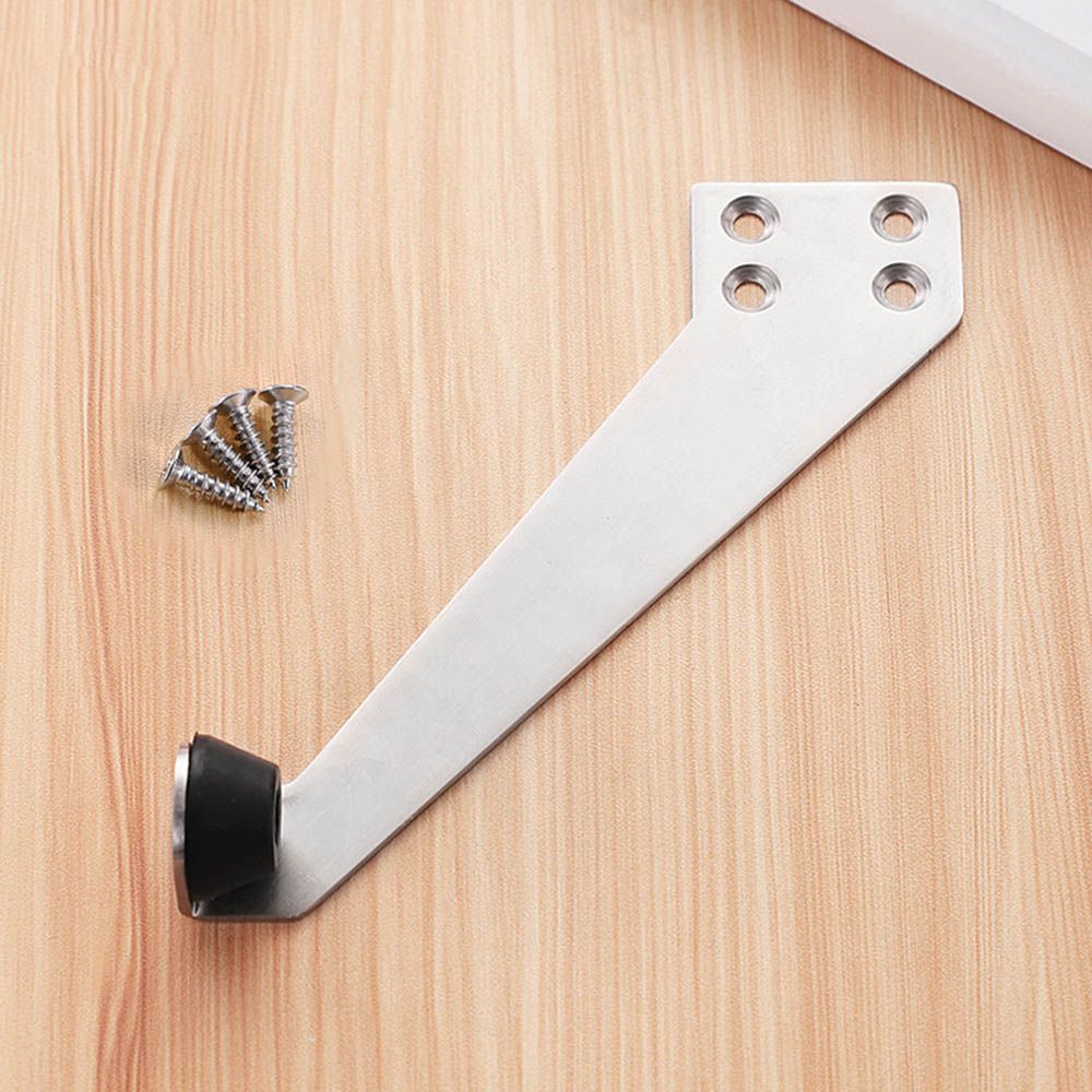 Multifunction Open Limiter Door Stopper Stainless Steel Door Resistance Buffer Water-proof Durable Furniture Hinge for Room: Black/Gold