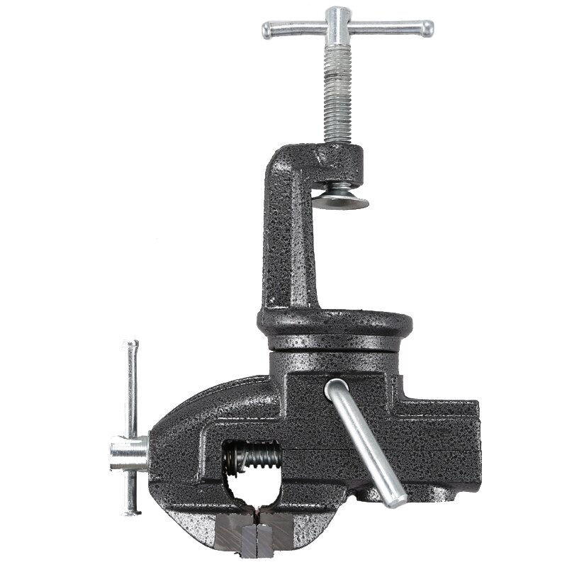 Two-Way 360 degree Swivel 50mm Heavy Table Vise Bench Vice Universal Vise Desktop Vise