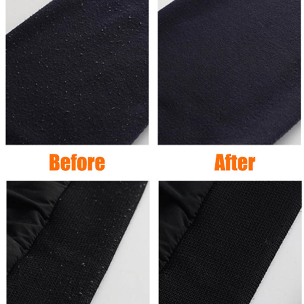 Everchic bærbar fnugfjerner tøj fuzz stof shaver børste værktøj magtfri fnugfjerner rulle til sweater vævet frakke