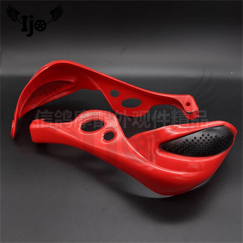 modified motorcycle hand guard Anti fall windproof protector universal 22mm 28mm falling protect moto hand guard: Red