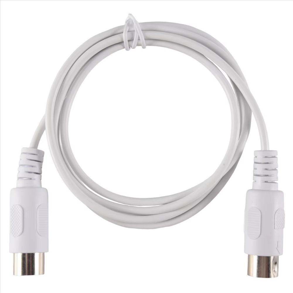Man Naar Man MIDI Kabel 5-Pin DIN Plug Koper MIDI Verlengkabel Muziek Gear Meerdere Lengtes Din-5pin M/M Kabel Adapter: zwart