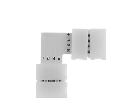 Rgb Led Light Strip Connector Smd5050 Multicolor Led Light Strip Wireless Gapless Solderless Adapter Terminal Extension: A