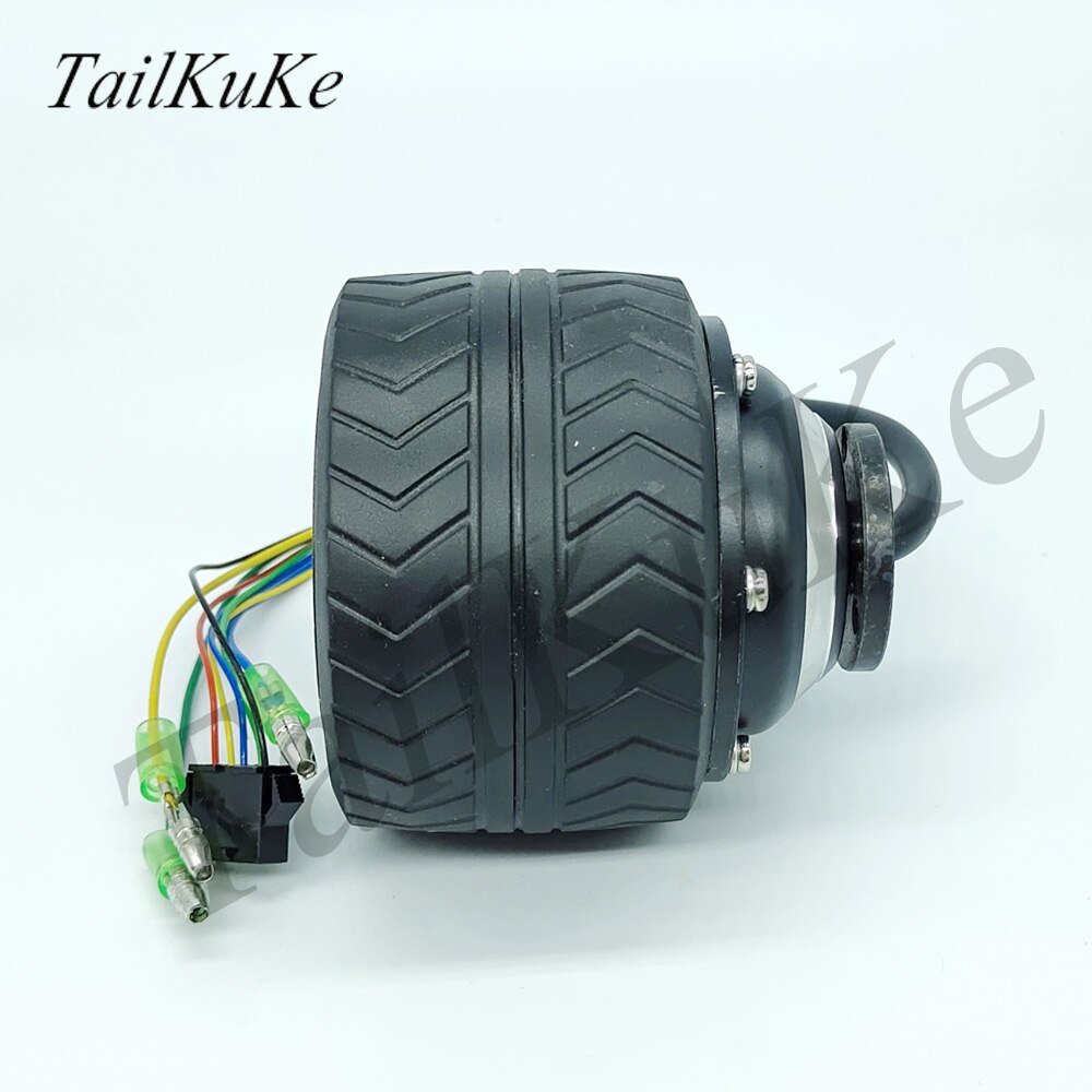 24V Electric Skateboard Wheel Hub Motor 70mm Diameter Outer Rotor Brushless Motor