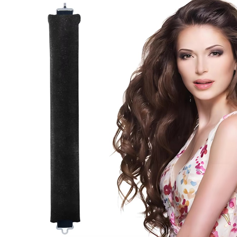 1/3pcs Hair Heatless Curls Beauty Women Curly Products Hair Curler Rubber Curling Sleep Hairdresser Tools Hair Foam Rollers: army green