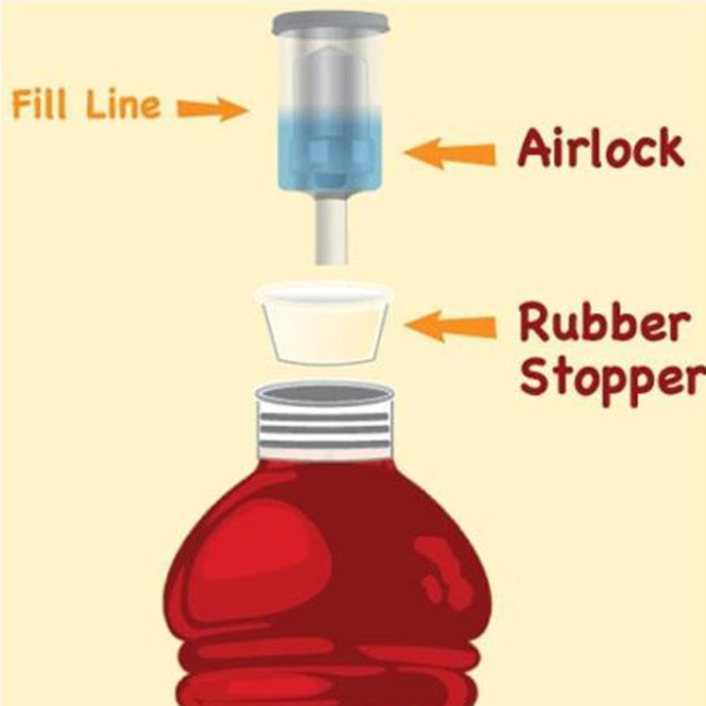 1Pc Homebrew Bier Cilinder Fermentor Air Lock Een ... – Grandado