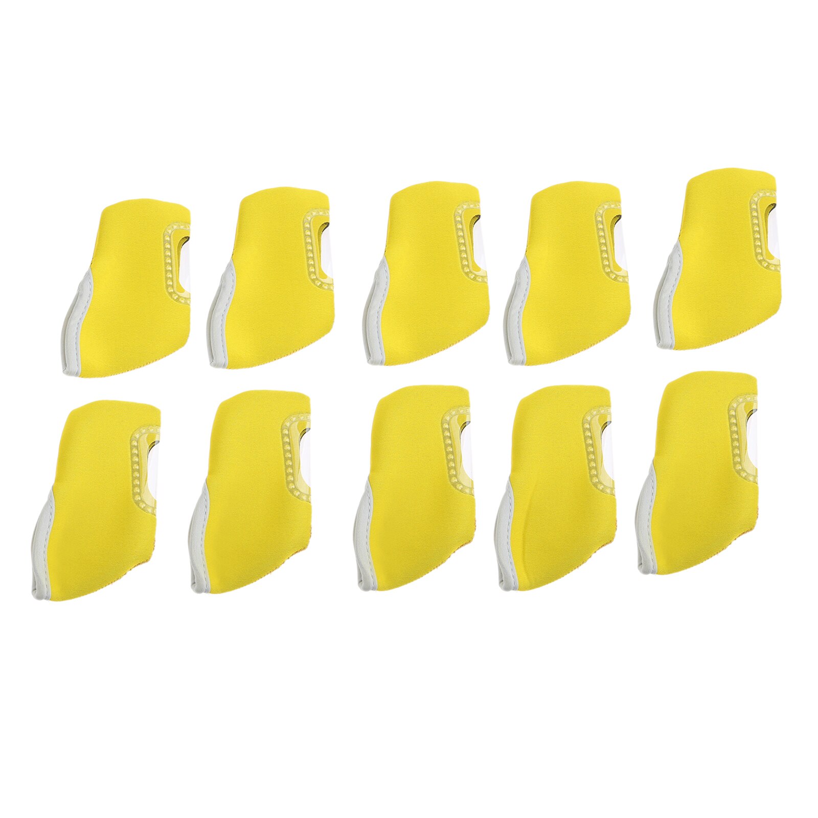 Housses de tête en fer Golf, protection de la tête en fer pour le Golf protection de la tête en fer pour le Club de Golf, accessoires de Golf, 9 couleurs, 10 pièces