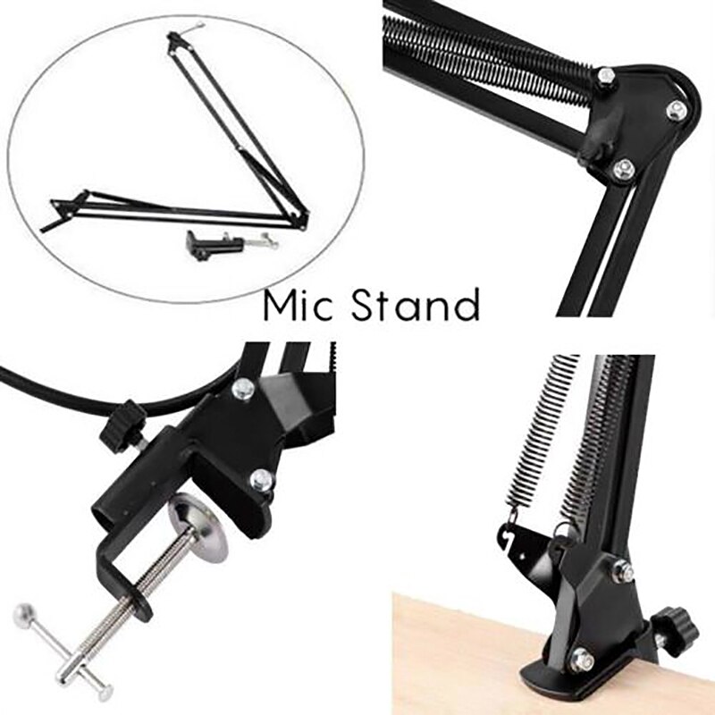 Kit de Microphone suspendu de BM-800, enregistrement en direct