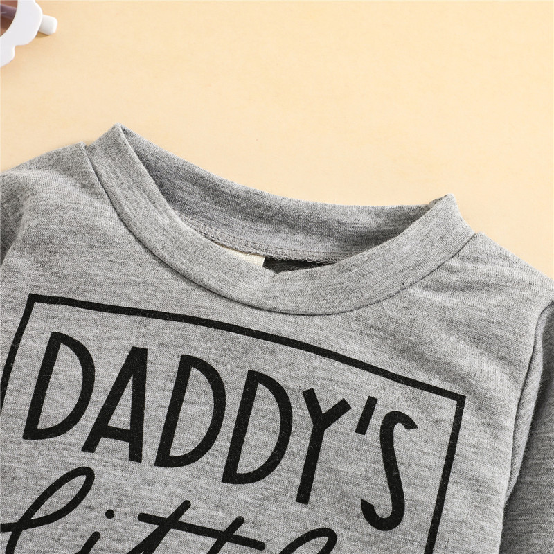 0-36m Baby Girls Casual Sweatshirts Spring Autumn Toddlers Letter Printing Bay Girls Long Sleeve Sports Pullovers