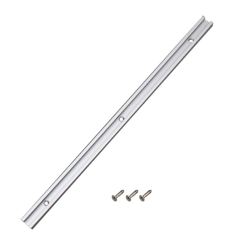 30/40/50/60cm trebearbeidingsrenne skinne t-spor t-spor gjæringsspor jig t skrufeste spor 19 x 9.5mm bord sag freser bord gjør det også: 50cm