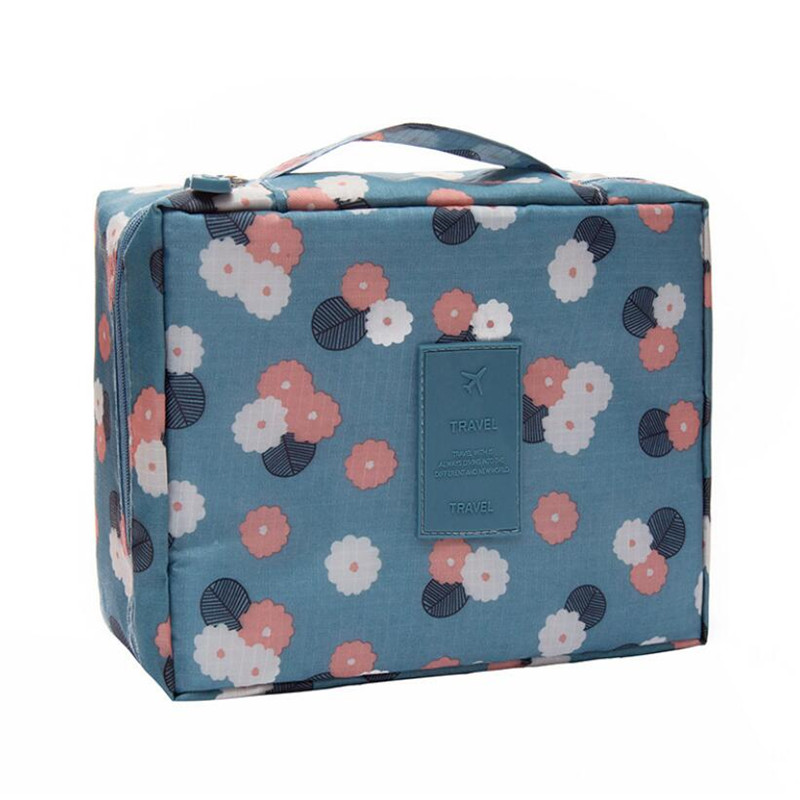 1Stck Ich bin Freien Mädchen machen-hoch Tasche Frauen Kosmetik Tasche Frauen Toilettenartikel Organizer Wasserdicht Weibliche Lagerung bilden Fälle: 4