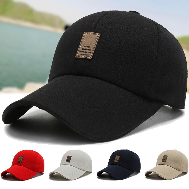 Mannen Baseball Cap Katoen Canvas Cap Zonnehoed Voor Running Workouts En Outdoor Activiteiten Zomer Snapback Caps Baseball Hoed
