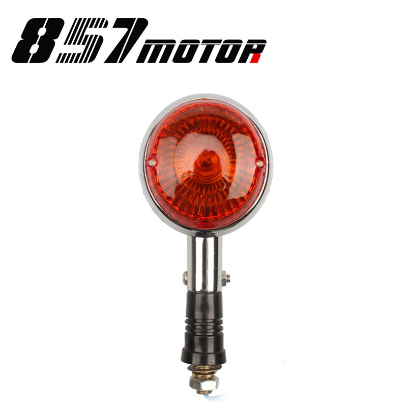 Lâmpada de seta para yamaha virago, xv250 xv535 xv920 xv1000 xv 250 535 920 1000 indicador do sinal de curva com luz âmbar
